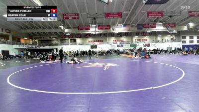 207 lbs Champ. Round 2 - Jaycee Foeller, Iowa vs Heaven Cole, Albion