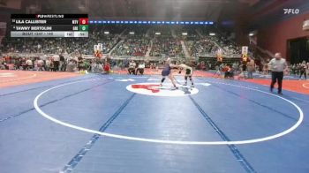 140 lbs Cons. Round 2 - Lila Callister, Mountain View vs Tawny Bertolini, Greybull/Riverside