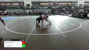 195 lbs Round Of 16 - Devon Schmidt, Farmington vs Jackson Oliver, Staples