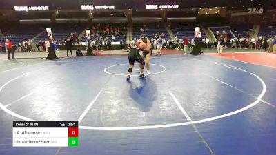 285 lbs Consi Of 16 #1 - Anthony Albanese, Fairfield Warde vs Diego Gutierrez Serrano, Shepherd Hill