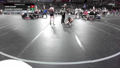 105 lbs Consolation - Elizabeth Papendick, Hawthorne vs Ciara Cullen, Hazlet Hawks