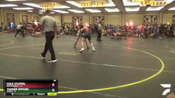 130 lbs Round 1 (6 Team) - Tanner Eppard, SVRWC vs Cole Stuffel, Death Squad