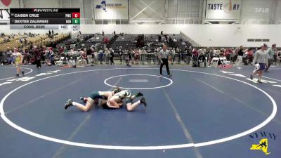75 lbs Cons. Semi - Dexter Zalewski, Perry Youth Wrestling Club vs Caiden Cruz, Phantom Wrestling Club