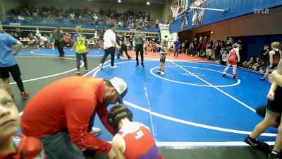 49 lbs Round Of 32 - Maddux Traxson, Caney Valley Wrestling vs Bryker Smith, Salina Wrestling Club