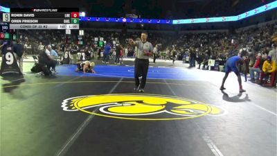 175 lbs Consi Of 32 #2 - Oren Frieson, Oakland Tech (OS) vs Ronin Davis, Liberty Bakersfield (CS)