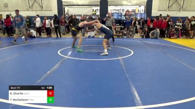 189 lbs R-64 - Aaron Shartle, Saegertown vs Troy McClelland, Franklin Regional