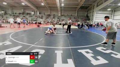 145 lbs Rr Rnd 2 - Lesliegh Lovings, Team Nebraska Silver vs Zoe Bradt, MetroWest United