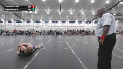 150 lbs Round 2 (4 Team) - Jamison Cramer, 84 Athletes vs Jansen Dearth, Patriots USA WC