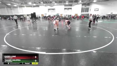 165 lbs Cons. Round 1 - Tanner Halopka, UW-Parkside vs Kaden Lone, Indianapolis