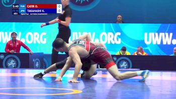 70 kg 1/8 Final - Omer Faruk Cayir, Turkey vs Kota Takahashi, Japan