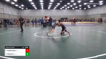 125 lbs Consolation - Daunte' Maldonado, Holly Wrestling vs Vince Veloquio, Dark Cloud Wrestling Club