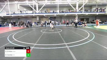 285 lbs Consi Of 8 #2 - Grady Griess, Naval Academy vs Dan Conley, Columbia