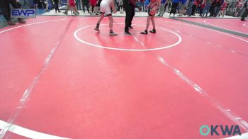 76 lbs Quarterfinal - Bear Kent, Pawhuska Elks Takedown vs Brooks Grose, Ponca City Wildcat Wrestling