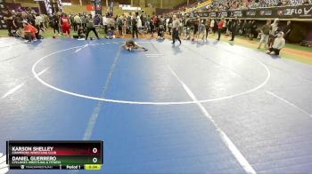 120 lbs 3rd Place Match - Karson Shelley, Champions Wrestling Club vs Daniel Guerrero, Cyclones Wrestling & Fitness