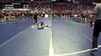 1A-106 lbs Champ. Round 1 - Isaac Marr, Riceville vs Ian DeBoom, West Sioux, Hawarden