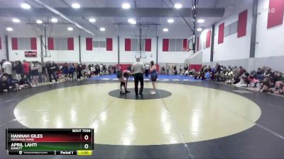 165 lbs Cons. Round 2 - April Lahti, Emmett vs Hannah Giles, Mountain Home