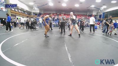 145-155 lbs Rr Rnd 5 - Payton Sinclair, Choctaw Ironman vs Jaylee Simmons, Harrah Little League Wrestling