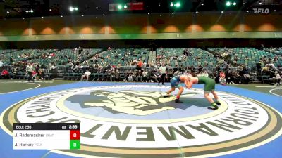 197 lbs Round Of 16 - Justin Rademacher, UNATT-Oregon State vs Josh Harkey, Cal Poly