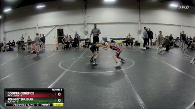 60 lbs Round 3 (4 Team) - Johnny Shubiak, Buxton vs Cooper Cerefice, PA Alliance