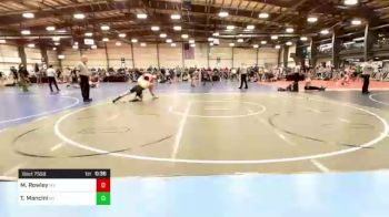 152 lbs Consi Of 16 #2 - Mason Rowley, NY vs Thomas Mancini, NY