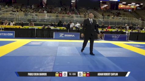 Adam Robert Caplan vs Pablo Silva Barros 2025 Pan Jiu Jitsu IBJJF Championship