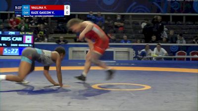 55 kg Quarterfinal - Viktoriia Vaulina, Rus vs Virginie Kaze Gascon, Can