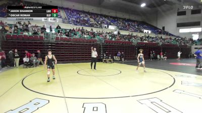 106 lbs Consolation - Jadon Shannon, Lancaster vs Oscar Roman, Bluffton