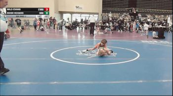 47 lbs Rr Rnd 7 - Milo Evans, CT Whale Orca - K3 vs River Rogers, Rabbit Wrestling Club - K3