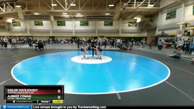 82 lbs Semifinal - Sailor Matejovsky, Sundawg Wrestling Club vs Aubree Cowan, MATPAC Wrestling - ND