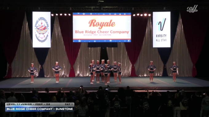 Blue Ridge Cheer Company - SUNSTONE [2026 L1.1 Junior - PREP - D2 Day 1 ...