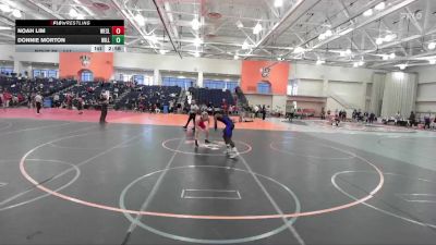141 lbs Champ. Round 1 - Noah Lim, Wesleyan (CT) vs Donnie Morton, Williams College