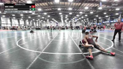 120 lbs Consi Of 64 #2 - Eric Chen, NY vs Jahiem Skyers, SC
