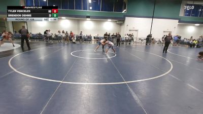 120 lbs Round Of 128 - Tyler Verceles, MD vs Brendon Oehme, SD