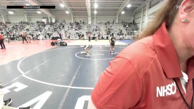 100 lbs Consi Of 16 #1 - Aaliyah Jurado, CA vs Clara Reynolds, CT