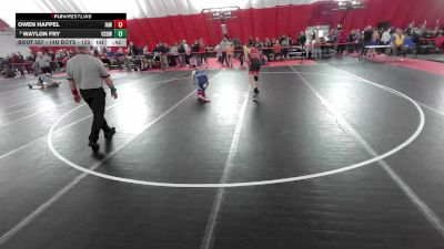 14U Boys - 126 lbs Champ. Round 1 - Malcolm Spoke, JJ's Club Wrestling vs Kayden Moore, Askren Wrestling Academy