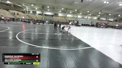 130 lbs 2nd Place Match - Maximus Yacopino, Rabbit Wrestling Club vs Brayden Barnes, Woodland Wrestling