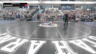 285 lbs Champ. Rd Of 16 - Jd Mcwalter vs Buyantogtokh Baasanbayar, Irvine HS