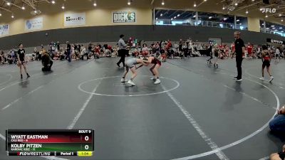 60 lbs Round 3 (6 Team) - Wyatt Eastman, Cali Red vs Kolby Pitzen, Kardiac Kidz