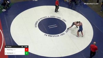 212 lbs 7th Place - Jacob Keating, North Pocono vs Paul Rohland, Milton