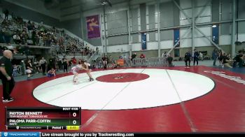 87 lbs Round 3 - Payton Bennett, Team Newport Tornadoes WC vs Paloma Parr-Coffin, INWTC