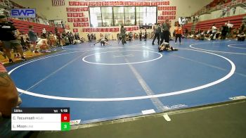 58 lbs Rr Rnd 2 - Colton Tecumseh, Mojo Grappling Academy vs Louden Moon, Louisiana Muggers