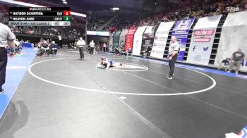 135 Class 2 lbs Cons. Round 1 - Hayden Scorfina, Troy Buchanan vs Heaven Jobe, Liberty