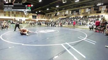 165 lbs Champ. Round 1 - Ryen Adame, Imperial vs Levi Smith, Temecula Valley