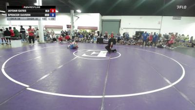 175 lbs Jaydan Gates, Oklahoma Red vs Spencer Davern, Ohio Gray