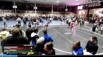 126 lbs Cons. Round 5 - Jayson Bonnett, Mt. Spokane vs Zack Campbell, Post Falls