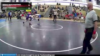 152 lbs 5th Place Match - Ayden Marhevka, Carson vs Sergio Rivas Martinez, Spanish Springs.