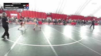 130 lbs 3rd Place Match - Lauryn Vee, Victory School Of Wrestling vs Annabella Nelson, N8