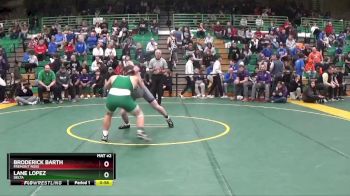 165 lbs Cons. Round 6 - Lane Lopez, Delta vs Broderick Barth, Fremont Ross