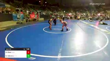 120 lbs Rd Of 32 - Drake Blasi, Maize vs Santiago Cabrera, Gold Rush Wrestling Academy