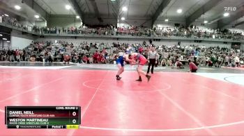 150 lbs Cons. Round 2 - Weston Martineau, Macks Creek Wrestling Club-A vs Daniel Neill, Clinton Youth Wrestling Club-AAA